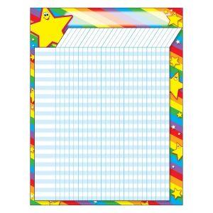 Afiche estrellas arco iris (Modificador de conducta)(43x56cm) (T73308)