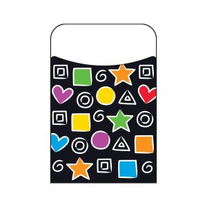 Sobres diseños negro figuras (T77028)