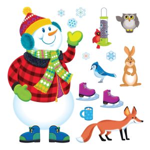 Mural muñeco de nieve (T8127)