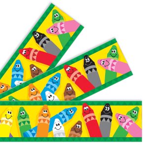 Borde de pizarra crayolas (T85041)