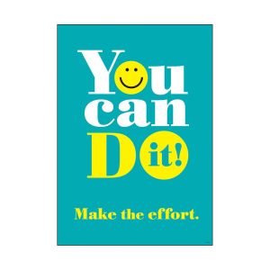 Afiche tu puedes hacerlo (ING) (TA67050)