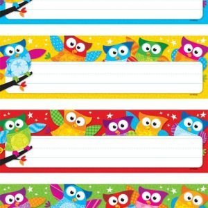 Línea para nombre diseño búhos variados [T69910]