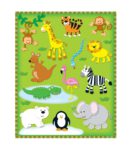 Calcomanias de Zoologico (CD168022)