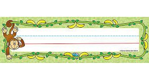 Línea para nombre monis (36 uds) (7,30 x 24,13 cm) [CD122012]