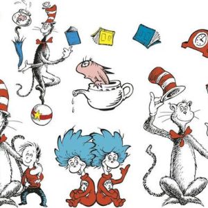 Mural Personajes Dr.Seuss (EU847637)