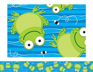 Borde de pizarra ranas felices (CD108110)
