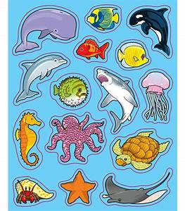 Calcomanías vida marina (Stickers) (CD5268)