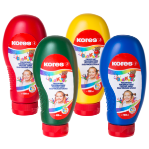 PINTURA DEDOS 72524 SET 4 COLORES 150 ML