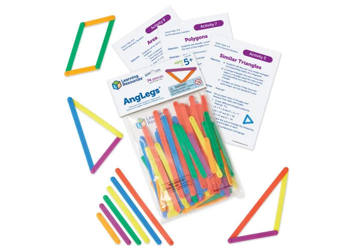 Angulos y polígonos (74 piezas) (LER4340) - Image 4