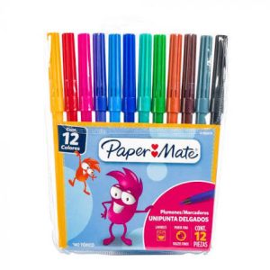 Marcadores Paper Matter 12 colores