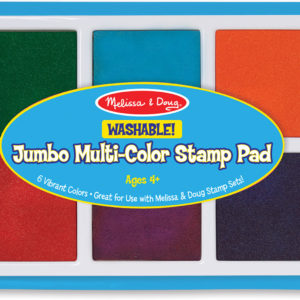 Almohadilla con tinta para sellos 6 colores (22x30cm) (MD2419)