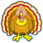 Distintivo pequeño diseño pavo (CD120035)