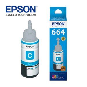 Botella de tinta Cian Epson 664