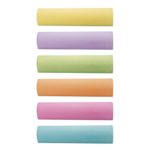 Tizas gruesa anti polvo marca Milan 6 colores (247206)