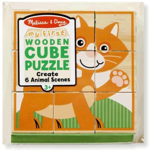 Rompecabezas de cubos diseño de animales (9 piezas) (MD3769)