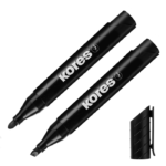 MARCADOR PERMANENTE 20930 XP1 NEGRO P/BALA KORES Unidad