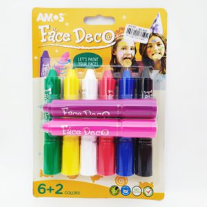 Pintacaritas - Face Deco Amos 8 colores (FD5B8)