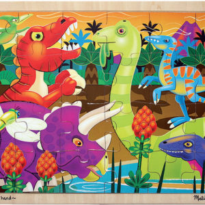 Rompecabezas Puesta de sol prehistorica (24 piezas) (MD2936)