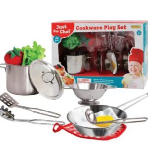 Juego de Utensilios de Cocina Metálicos 11 pzs