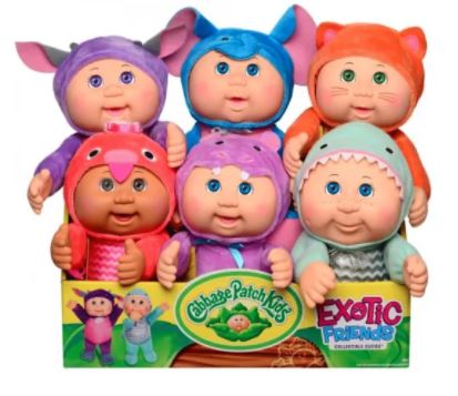Bebe Cabbage Patch con Pijama Amigos Exóticos Unidad