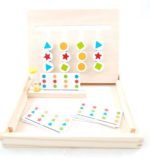 Juego de madera para copiar la imagen de la carta (DD1032)