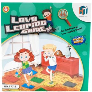 Lava Leaping game. El piso es lava.