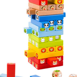 Juego apilable animales