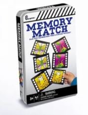 Juego de Memoria en Caja Metalica