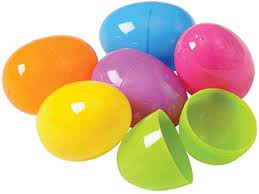 Huevos plasticos de colores 48 uds (T0092519)
