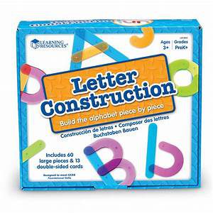 Juego de construcción de letras (LER8555)