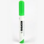 Marcador de pizarra Kores verde limón punta redonda 20831 (Unidad)