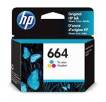 Cartucho de tinta tricolor HP 664