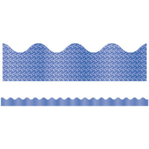 Blue Sparkle Scalloped (CD108097)