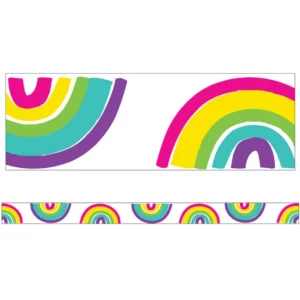 Borde de pizarra Rainbows Straight (CD108432)
