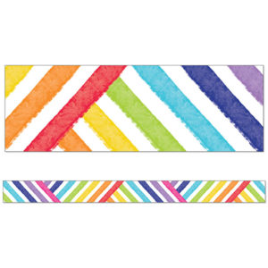 Borde de pizarra Crisscross Rainbow (CD108458)