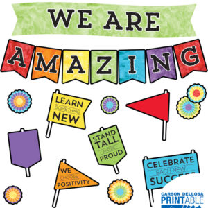 Mural We Are Amazing Printable (CD110373)