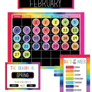 Light Bulb Moments Calendar Bulletin Board Set (CD110542)
