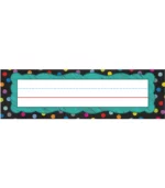Linea para nombre Colorful Chalkboard (CD122035)