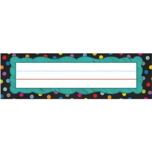Linea para nombre Colorful Chalkboard (CD122035)