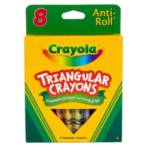 Crayon de cera triangular  (caja 8 und)