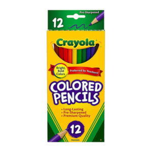Lapiz de Color Largo Crayola  (caja 12 und)