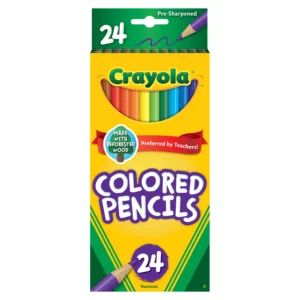 Lapices de Color Largos marca Crayola  24 und (ML-40246)