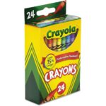 Crayon de cera estandar  (caja 24 und)