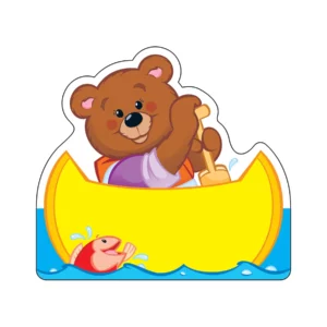 Distintivos pequeños Canoe Bear  (T10570)