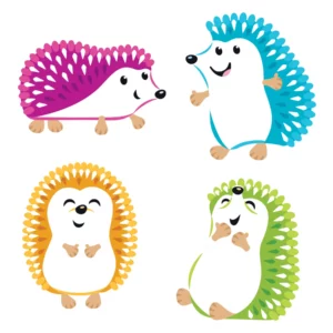 Recortes de imágenes pequeños Colorful Hedgehogs (T10739)