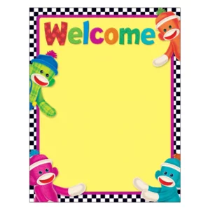 Afiche Welcome Sock Monkeys (T38475)