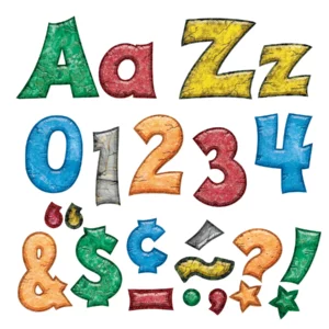 Letras para rotular Rock 'n Stones 4-Inch Friendly (T79846)