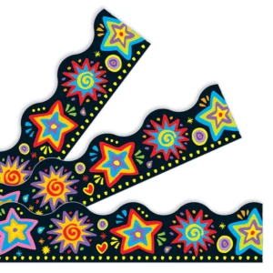 Borde de pizarra Neon Bursts (T92152)