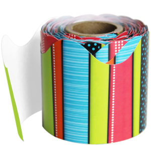 Borde de pizarra Stylin' Stripes Rolled (CD108278)