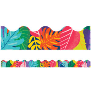 Borde de pizarra Colorful Leaves (CD108407)